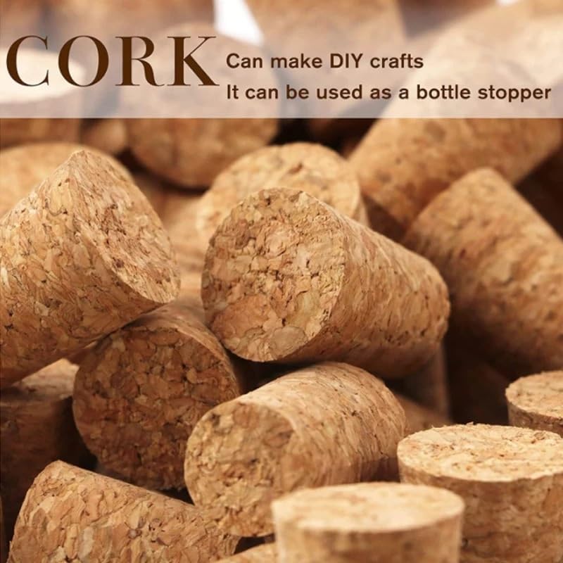 5-100Pcs Wine Corks Wine Stopper Reusable Portable Sealing Stopper for Bottle Bar Tools Kitchen Accessories(Mix 100pcs)