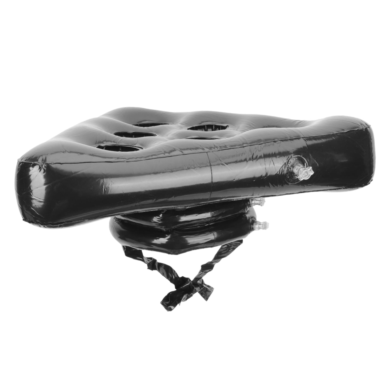 Cabilock Inflatable Triangle Hat Beer Holder 6 Hole Drink Cup Tray for Pool Beach Tropical Parties