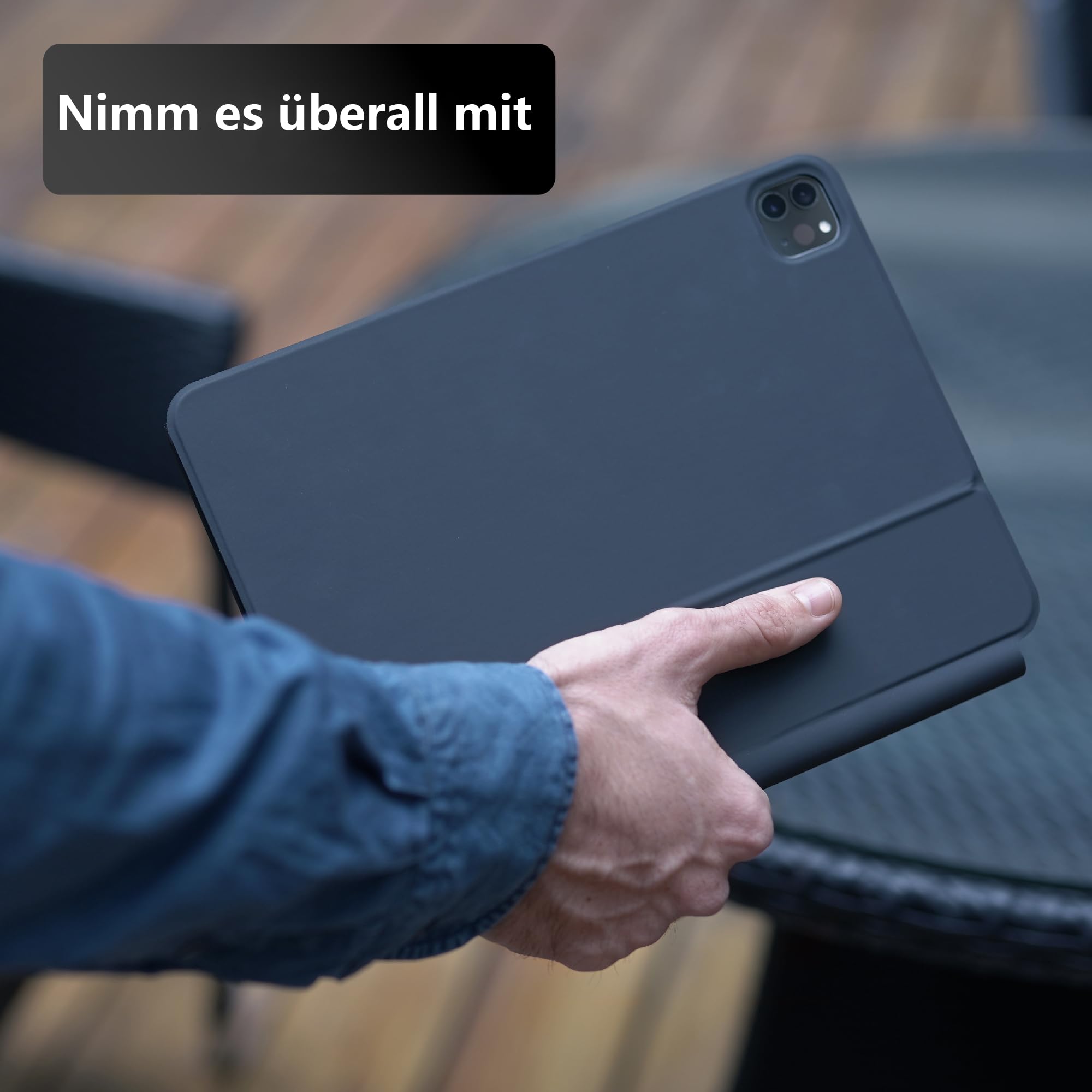 Magic Keyboard für iPad Pro 11 Zoll ,Bluetooth Magnetischer