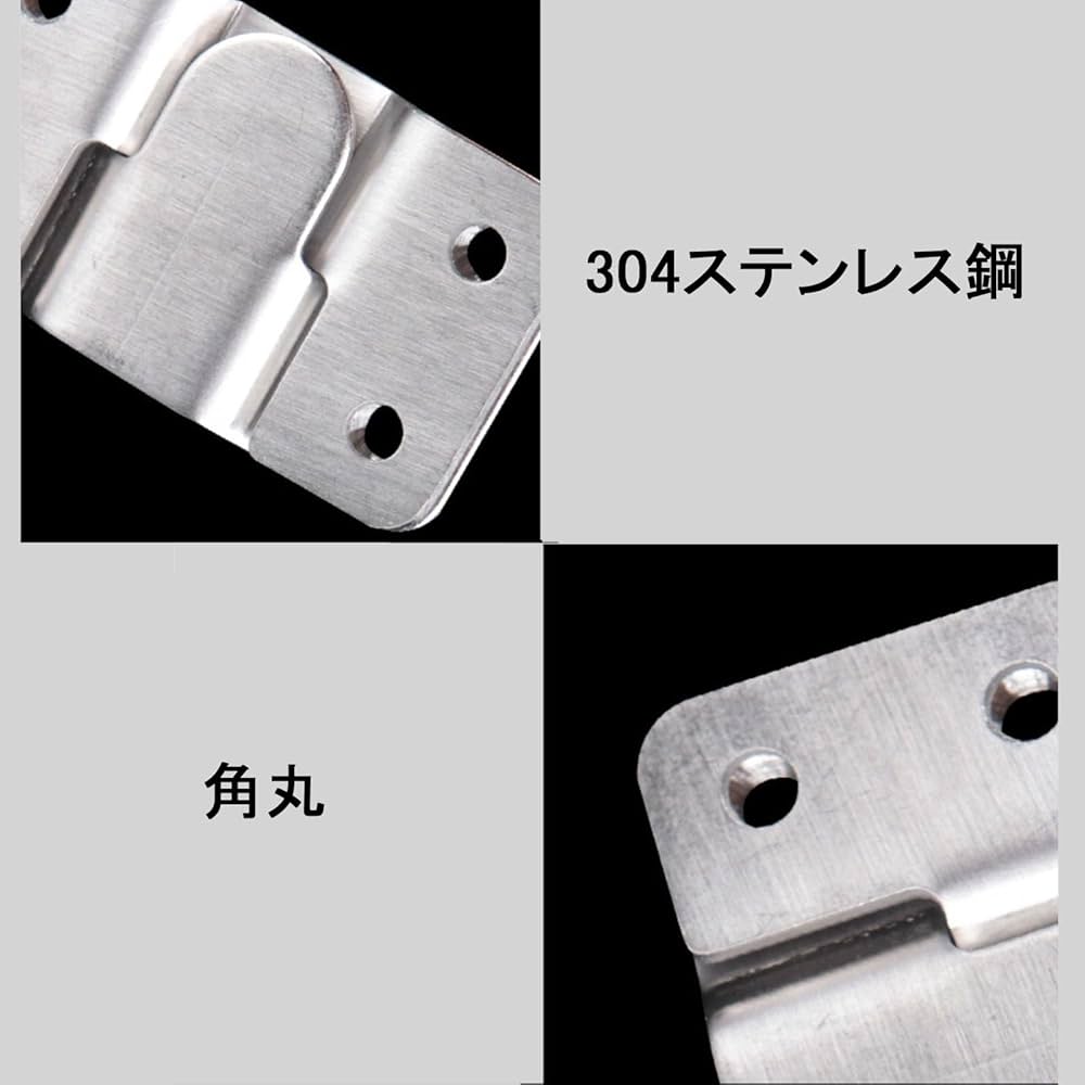 額縁（ステンレス製） Amazon | 額縁吊金具 8組セット Zクリップインターロック設計