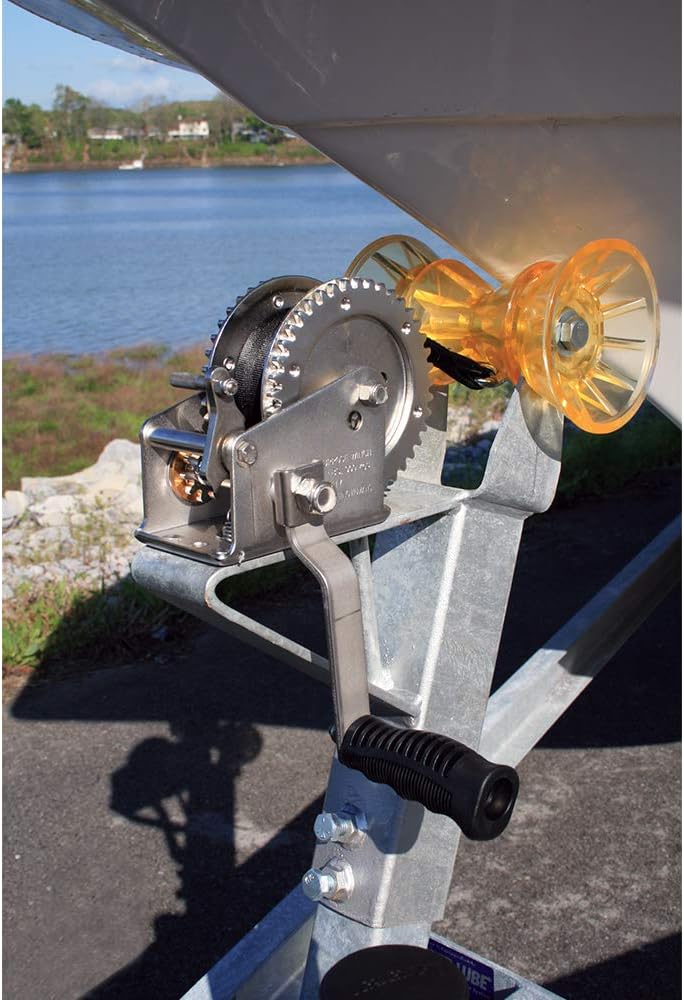 SeaSense Super Polymer Bow Roller, 4-Inch,Yellow