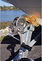 Vista 2 de SeaSense Super Polymer Bow Roller, 4 pulgadas, amarillo