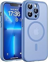 Vista 126 de TOCOL Funda magnética 3 en 1 para iPhone 14 Pro, mejorada [protección completa de cámara] con 2 protectores de pantalla, funda de grado militar