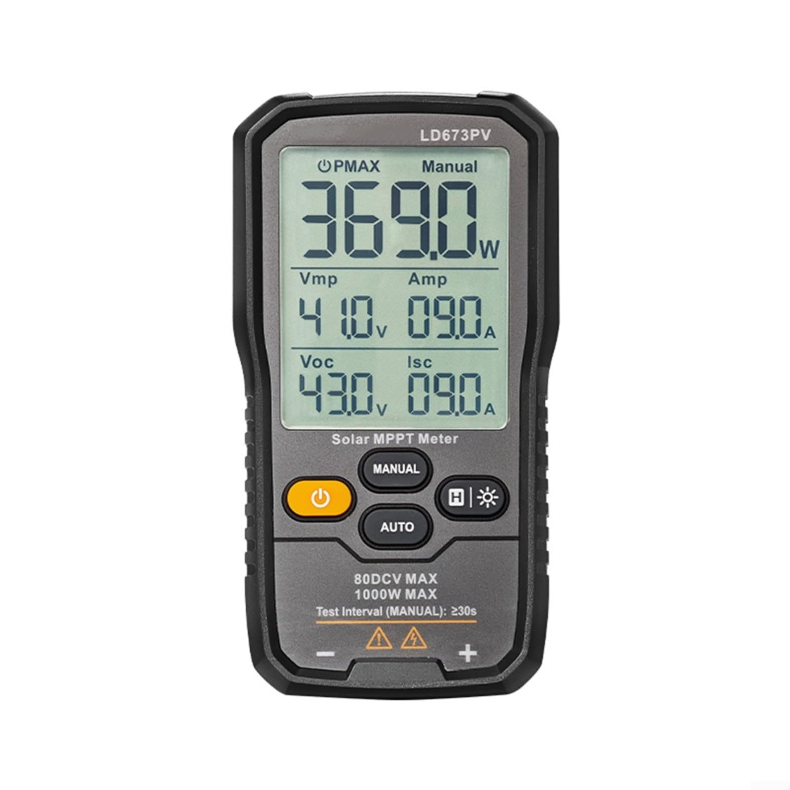 LD673PV - Tester PV per pannello solare MPPT 1000 W, misuratore di potenza