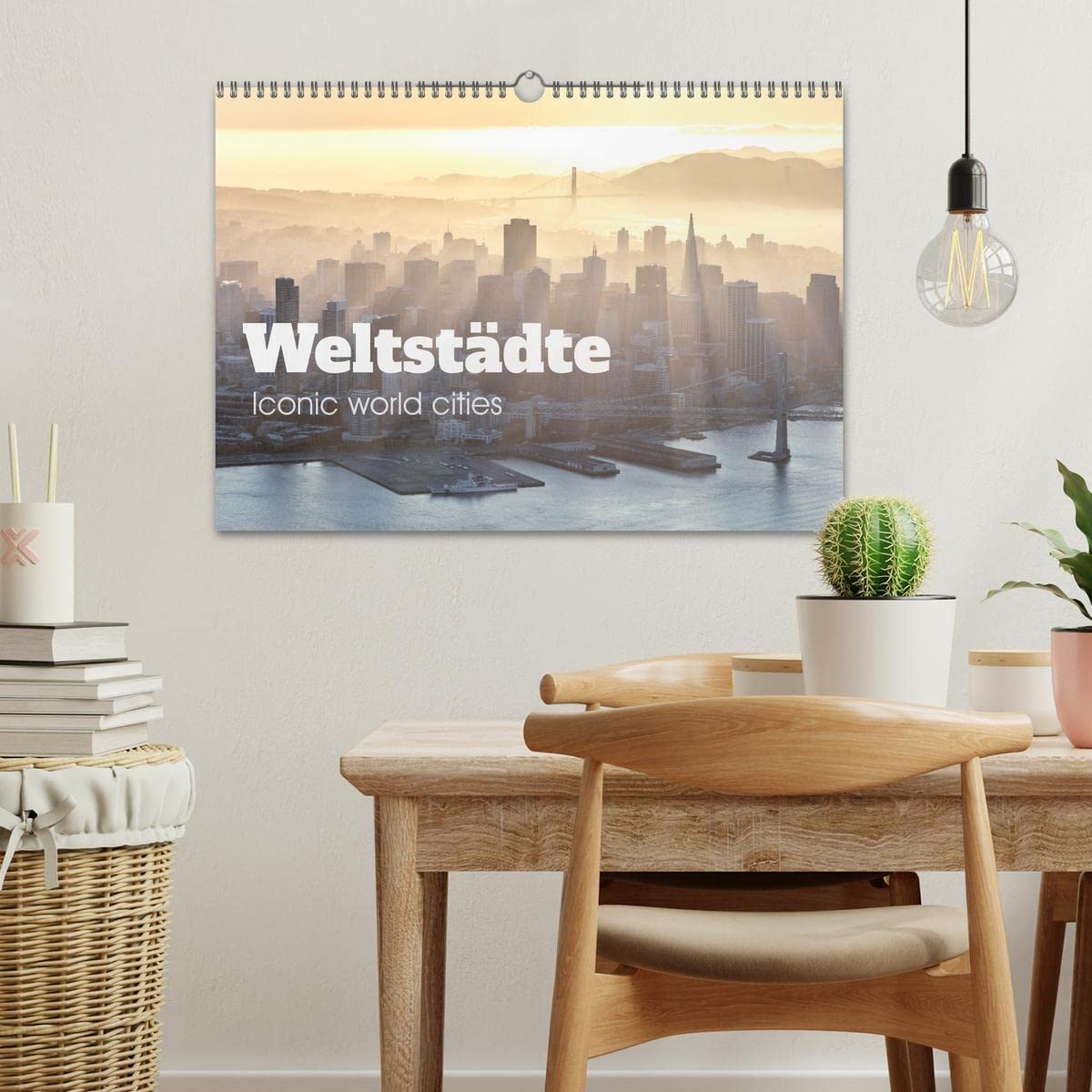 Weltstädte - Iconic world cities (Wandkalender 2026 DIN A3 quer), CALVENDO Monatskalender: Besuchen Sie die berühmtesten Städte der Welt
