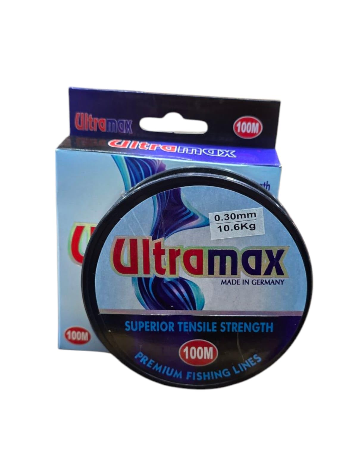 TOBSY Ultramax Nylon Monofilament Fishing Line – 100M Premium Line, Superior Tensile Strength, Smooth Casting (30 mm 10.6 kg Line Strength)-picture-29