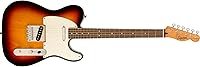 Vista 13 de Squier Classic Vibe - Guitarra eléctrica Telecaster de los años 50, con 2 años de garantía, rubio blanco, diapasón de arce