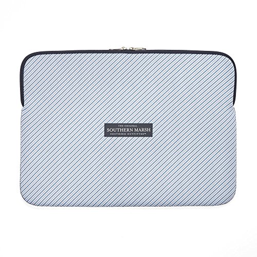 Funda para portátil Southern Marsh 13" azul a rayas miniatura 2