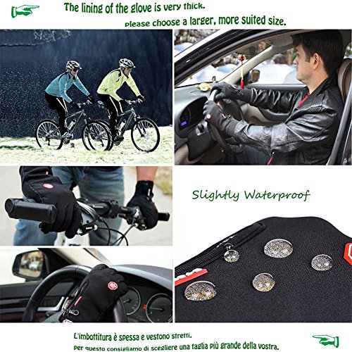 Guanti invernali caldi, CuOmix® Guanti Corsa