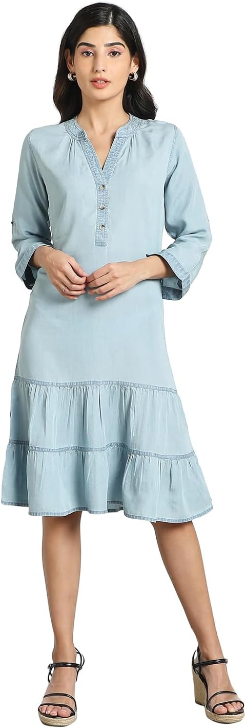CouturelabsFit And Flair V-Neck Dress