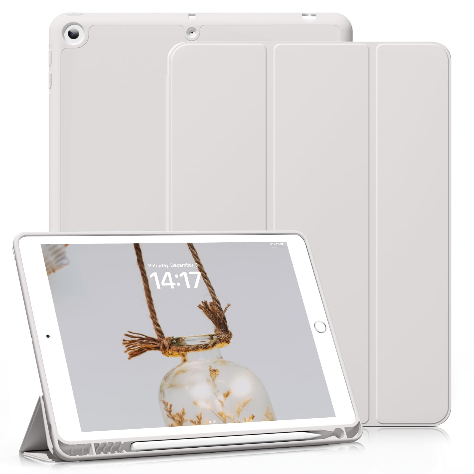 Amazon | KenKe 新型 iPad 第9世代 ケース 10.2 インチ (2021