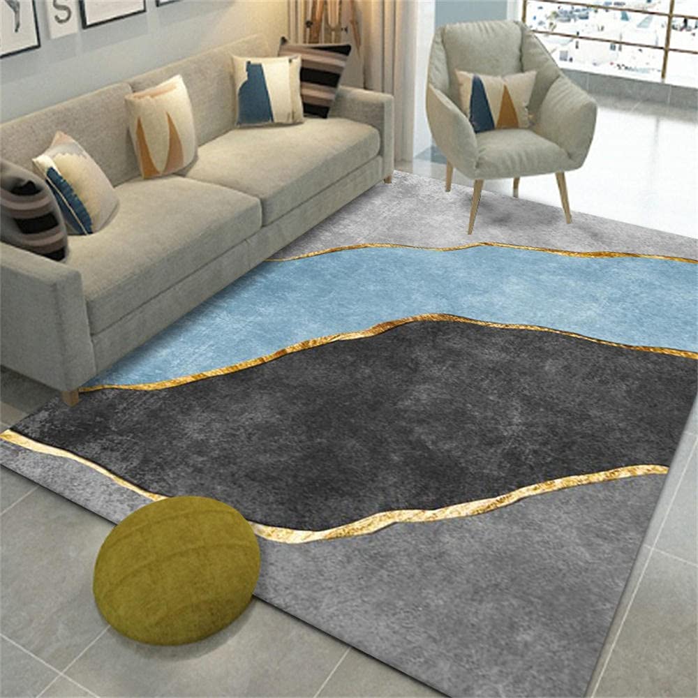 Tapis de salon moderne abstrait pour créer un coin coussin de sol enfant