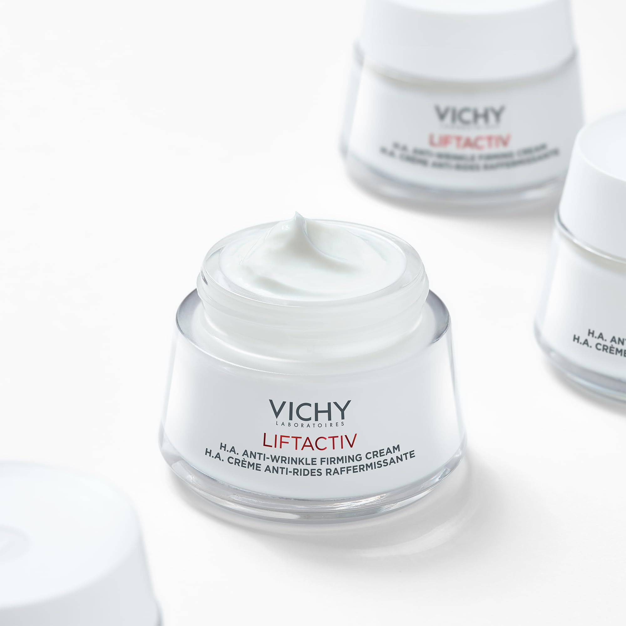 Vichy Liftactiv Supreme, Crema Giorno Antietà, Per Pelli Secche, Pelle Rassodata e Rimpolpata con Effetto Lifting, Arricchita con Acqua Termale di Vichy, 50 ml
