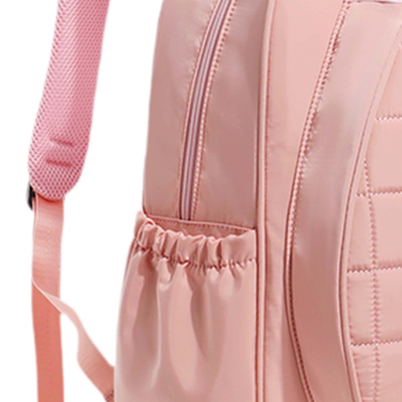 Ronyme Mochila De Tenis Rosa Para Mujer – Con Compartimento Para Raqueta Y Zapatos, Impermeable