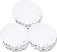 Vista 8 de qiqee Bases Redondas Doradas para Pasteles de 6 Pulgadas, Paquete de 40 Círculos Redondos, Base de Cartón Grado Alimenticio, Plato para Pastel