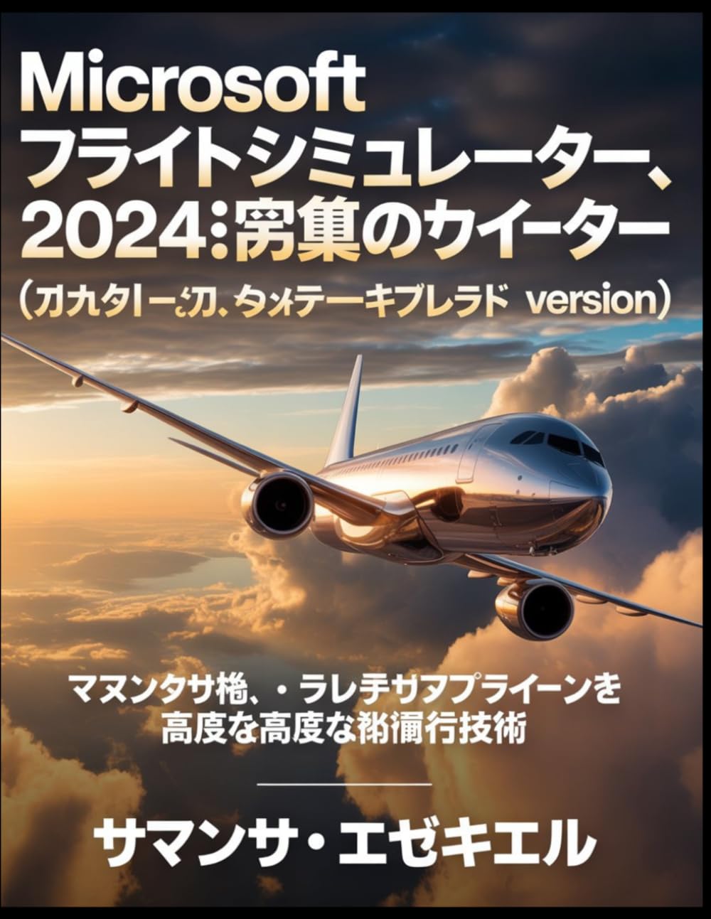 Microsoft フライトシミュレーター 2024:究極のガイド (Japanese Version): マスター航空機、ナビゲーション、キャリアモード、天候、マルチプレイヤー、そしてステップバイステップトレーニングを含む高度な飛行技術
