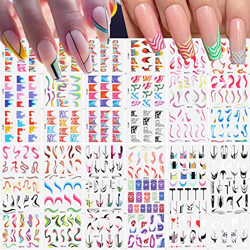 NICOLE DIARY Adhesivo para uñas, transferencia de agua Cover