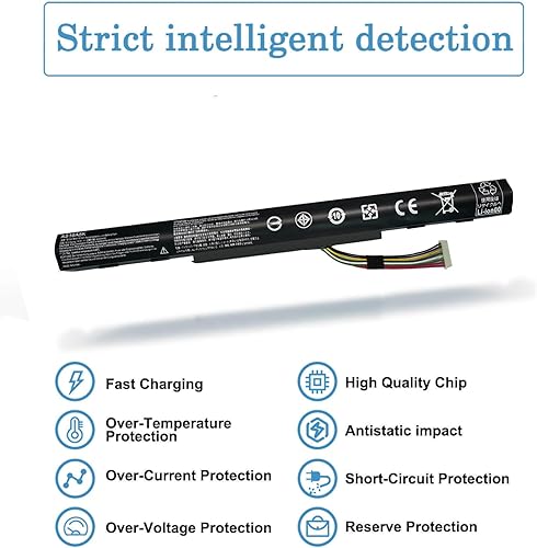 Miniatura 5 de AS16A5K AS16A8K 4ICR19/66 Battery for Acer Aspire E15 E5-575 N16Q2 E5-576G E5-575G E5-475 F5-573 E5-575-52JF E5-575-33BM E5-575G-76YK E5-575-54SM