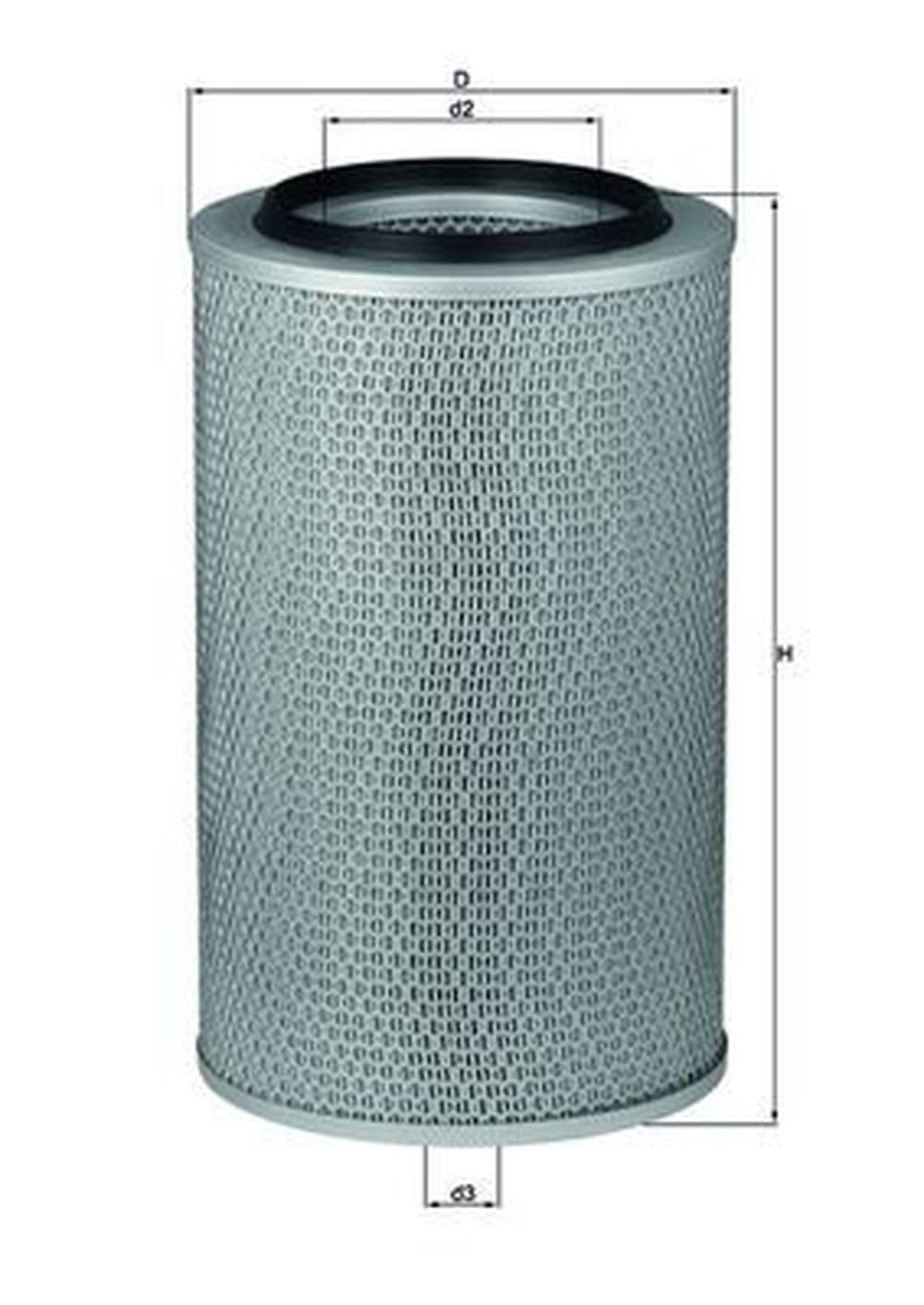 Mahle Knecht LX 227 filtr powietrza