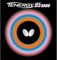 Borracha para tênis de mesa Butterfly Tenergy 05 rígida