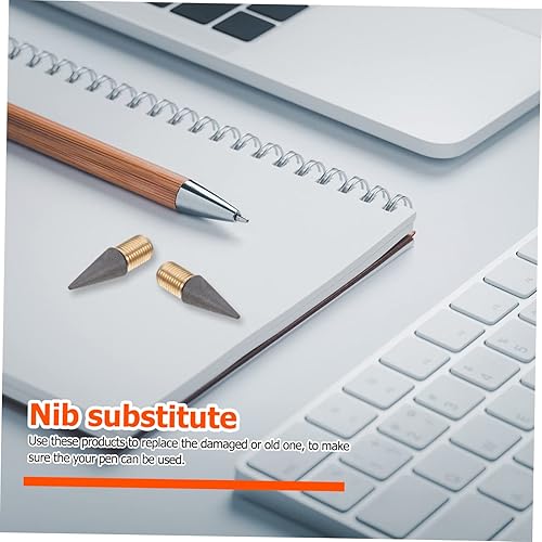 Miniatura 8 de STOBOK 38 piezas de repuesto de punta de lápiz estilográfica, plumas de lápiz sustituto reemplazables, cabezal reemplazable, cabeza reemplazable,