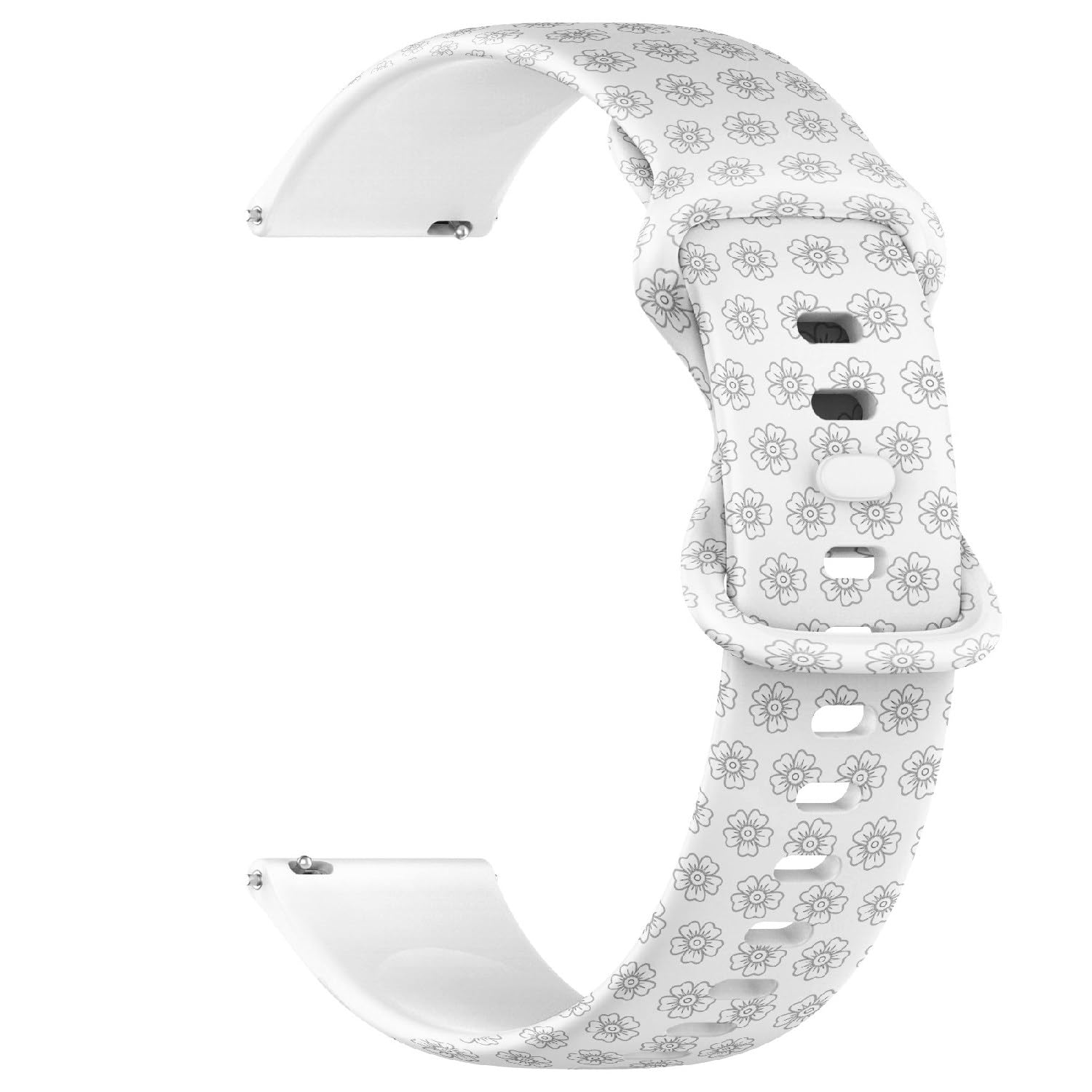 Compatible with Garmin Fenix 7/7 Pro, Fenix 6/6 Pro, Fenix 5/5 Plus, Epix (Gen2) / Epix Pro (Gen2), 22mm Replacement Sport Watch Band (Daisy Girls) Silicone Soft Strap Bracelet