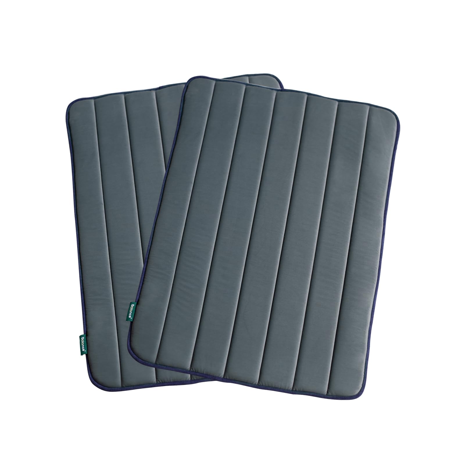 BALANCE Dog Crate Pad, Dog Foam Crate Mat Kennel Pad, Washable Water-Resistant Pet Bed Flat Dogs Cage Mat for Large Dogs, 2 Packs