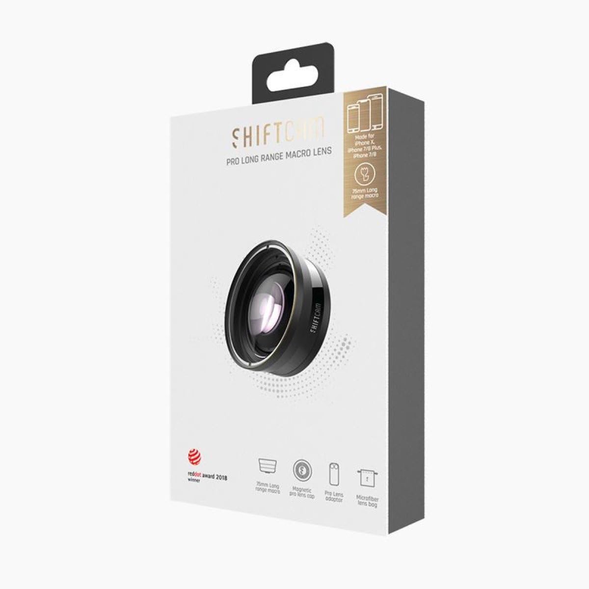 2.0 Pro Traditional Macro Lens, Prof Pro Lens For Use With Pro Lens Case/Multi Lens Casefor Iphone X/XS/Max, Iphone Xr, Iphone 7/8 Plus, Iphone 7/8 (Compatibility With Shiftcam Covers) Black