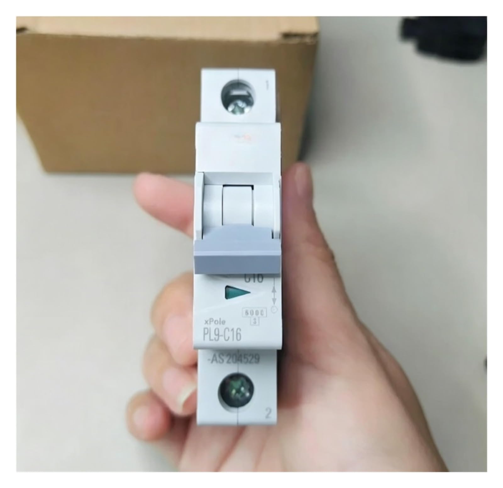 Disyuntor pequeño PL9-C16 de alta resistencia térmica para cuadros