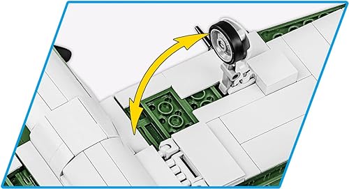 Miniatura 7 de COBI Colección Histórica Segunda Guerra Mundial P-47 Thunderbolt™ Plane