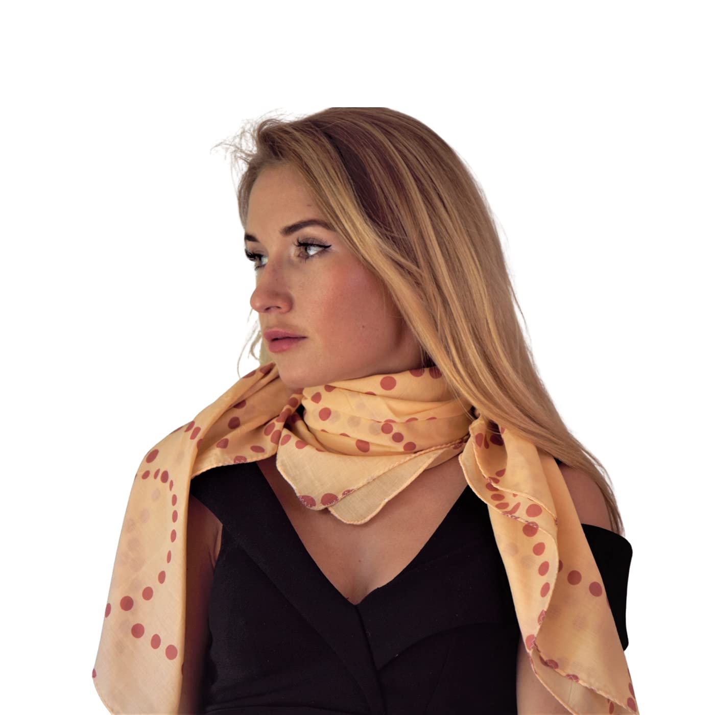 Ayra Milkweed Scarfs for Women Lightweight Cotton Headscarf Abaya Shawl Scarves and Wraps for Summer - Free Size