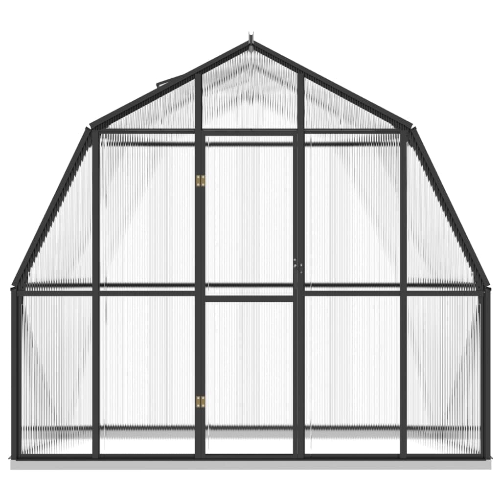 Serra con base in alluminio, 3,3 m, colore: antracite