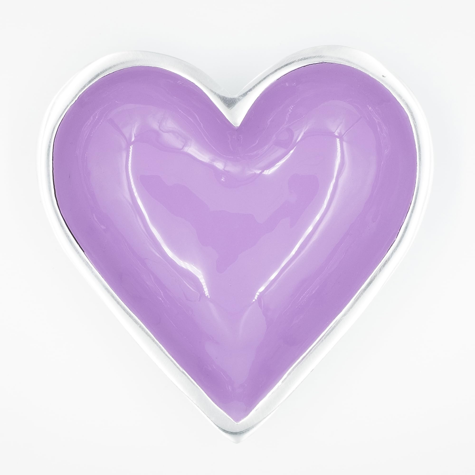 Generic Heart Shape Bowl by Soul Candy (Light purple/Lavender), small