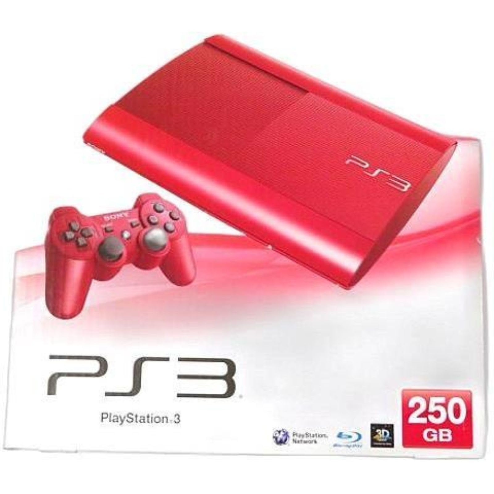 Amazon | 【整備済み品】 PlayStation3 250GB ガーネット・レッド 