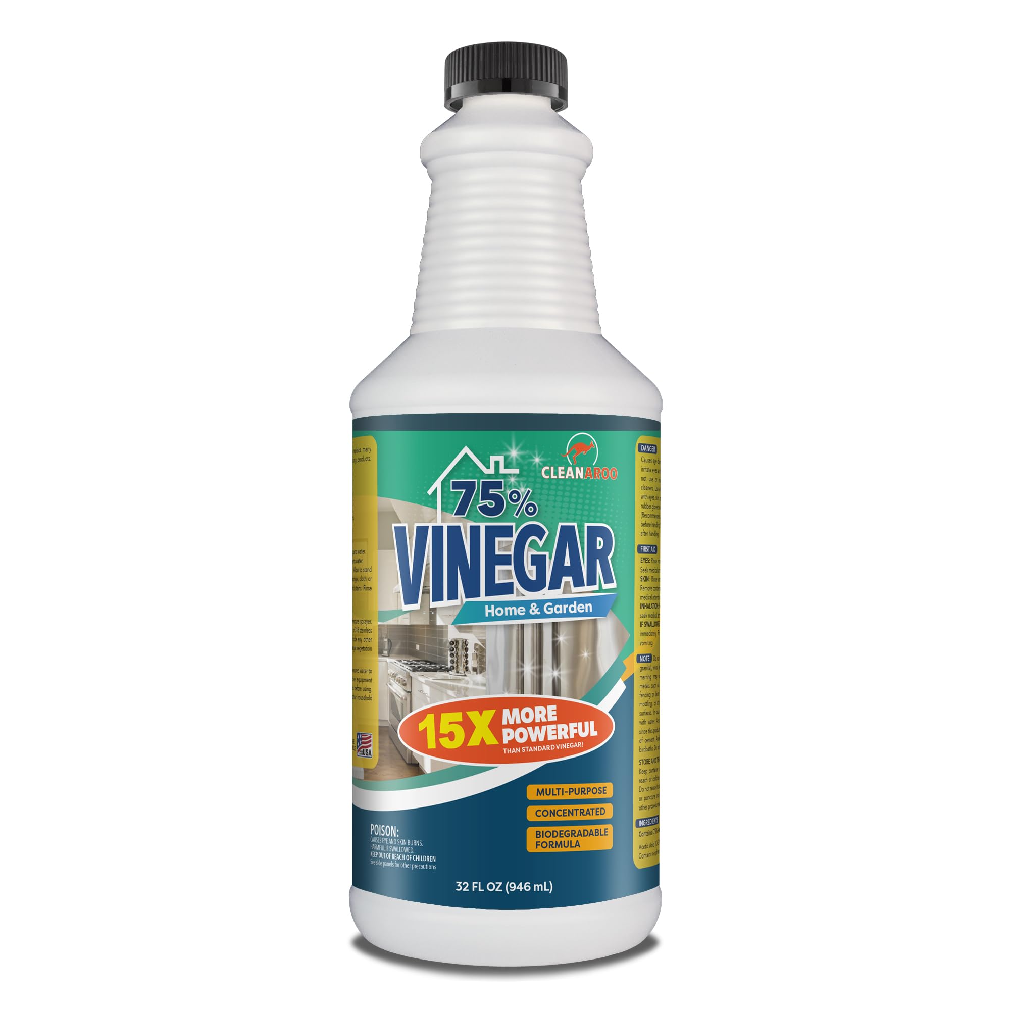 75 Percent Concentration Vinegar