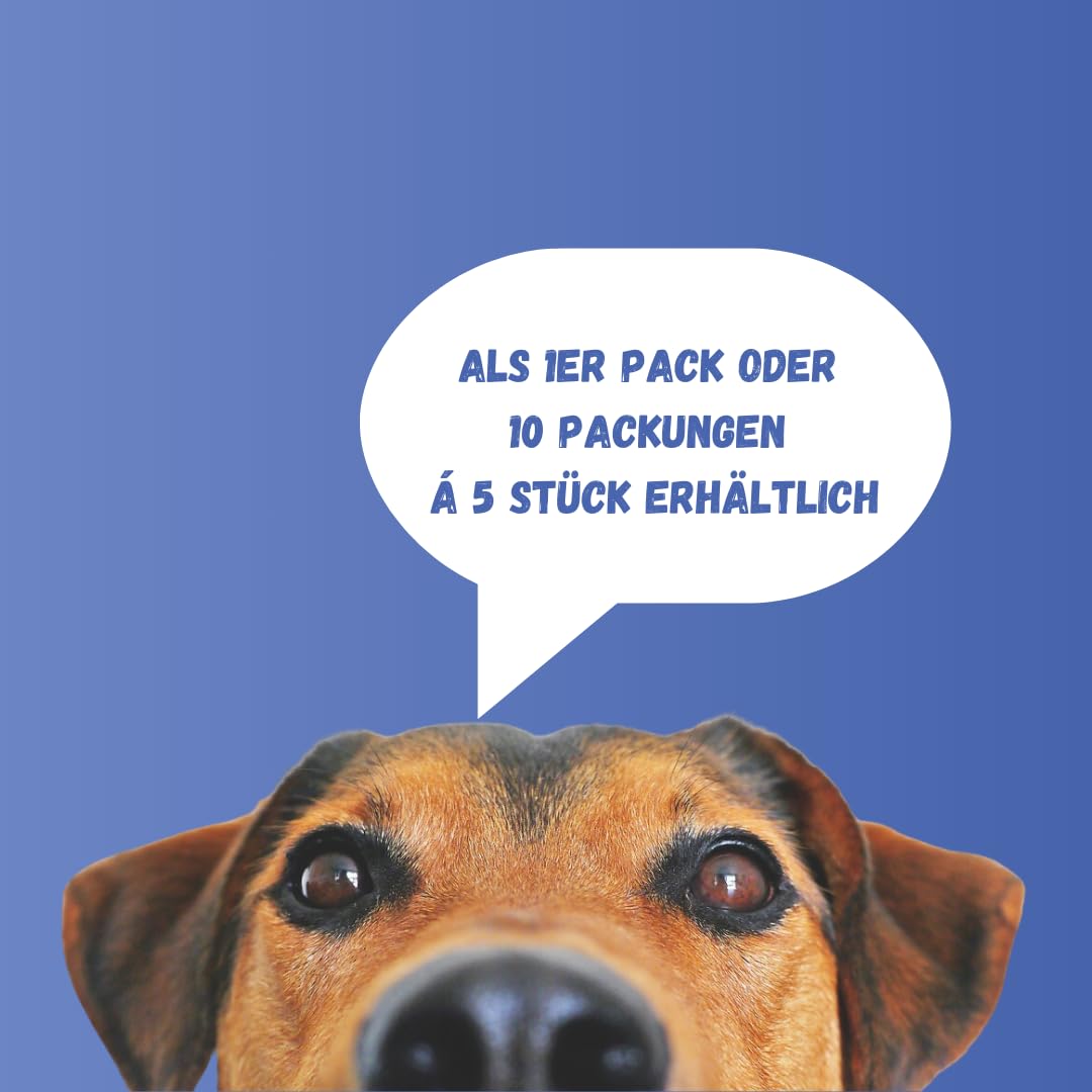 Top Dog Kaurolle mit Huhn, 5 Stück im Beutel – zuckerfreier Kausnack für Hunde (10x 5 Stück)