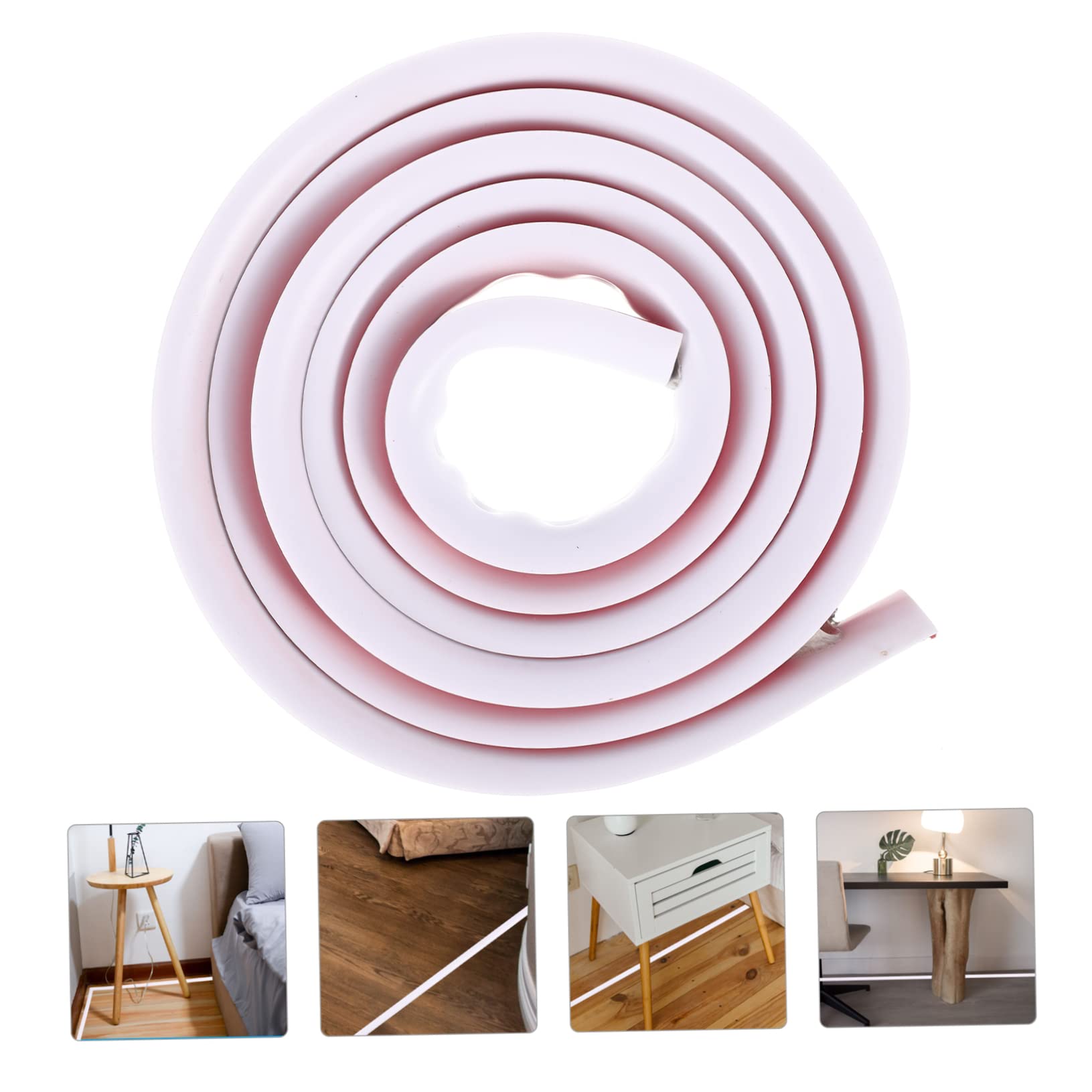Artibetter Nascondicavo per Tv Montato Nascondicavo da Parete da Pavimento per Casa Organizer per Cavi Adesivo Accessori per Casa Guaina per Riporre i Cavi