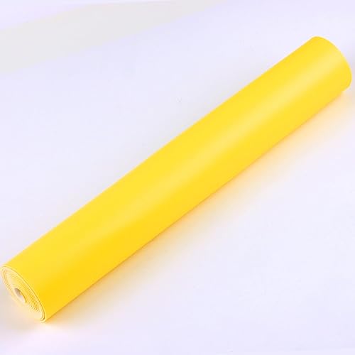 Vista 65 de Ramya 1 rollo de hojas de piel sintética de color liso albaricoque, 1 rollo de 12 x 53 pulgadas, la piel sintética es ideal para proyectos