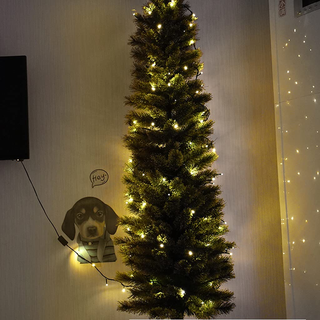 Wielokrotnego użytku Igła Sosny Xmas Tree 4,9 stóp, Święto Dekoracyjne Sztuczne Boże Narodzenie Ołówek Dekoracje Dekoracje do domu Apartament