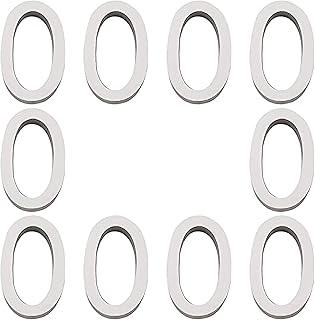 CREATCABIN 10pcs Mailbox Numbers 0 House Address Number Stickers Self Adhesive House Numbers Acrylic for House Apartment Home Office Hotel Room Outside Mailbox Door Signs Outside(Silver)