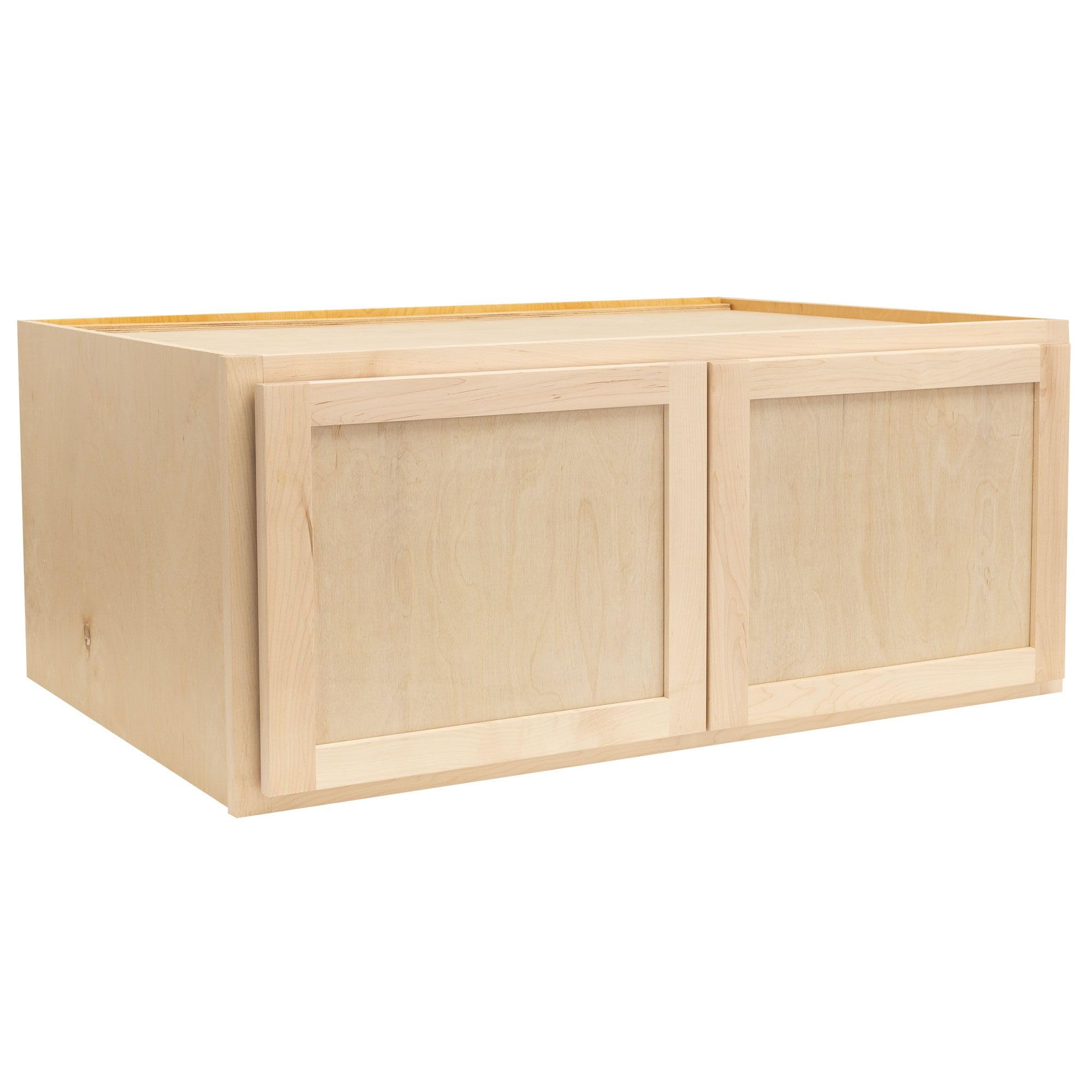 Quicklock 30 Wall Cabinet Raw Maple