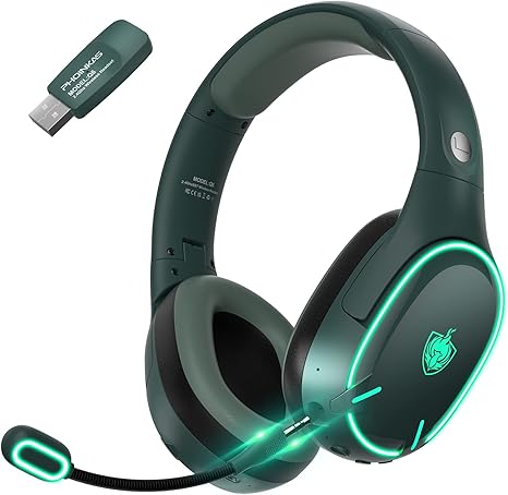 PHOINIKAS Wired Gaming Headset für PS4, Xbox One, PC, Wired Gaming