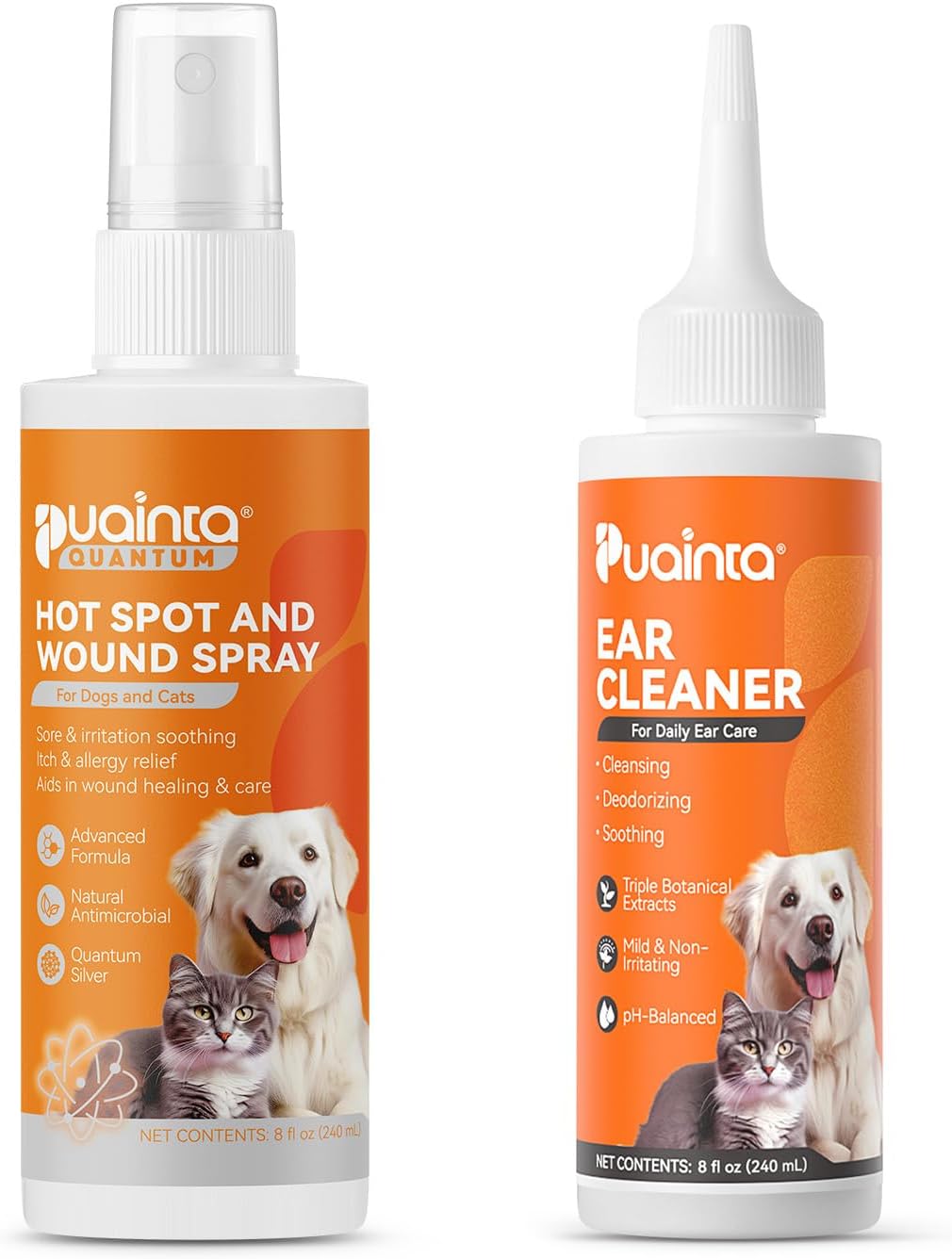 PUAINTA Hot Spot Spray 8oz + Eye Drops 8oz
