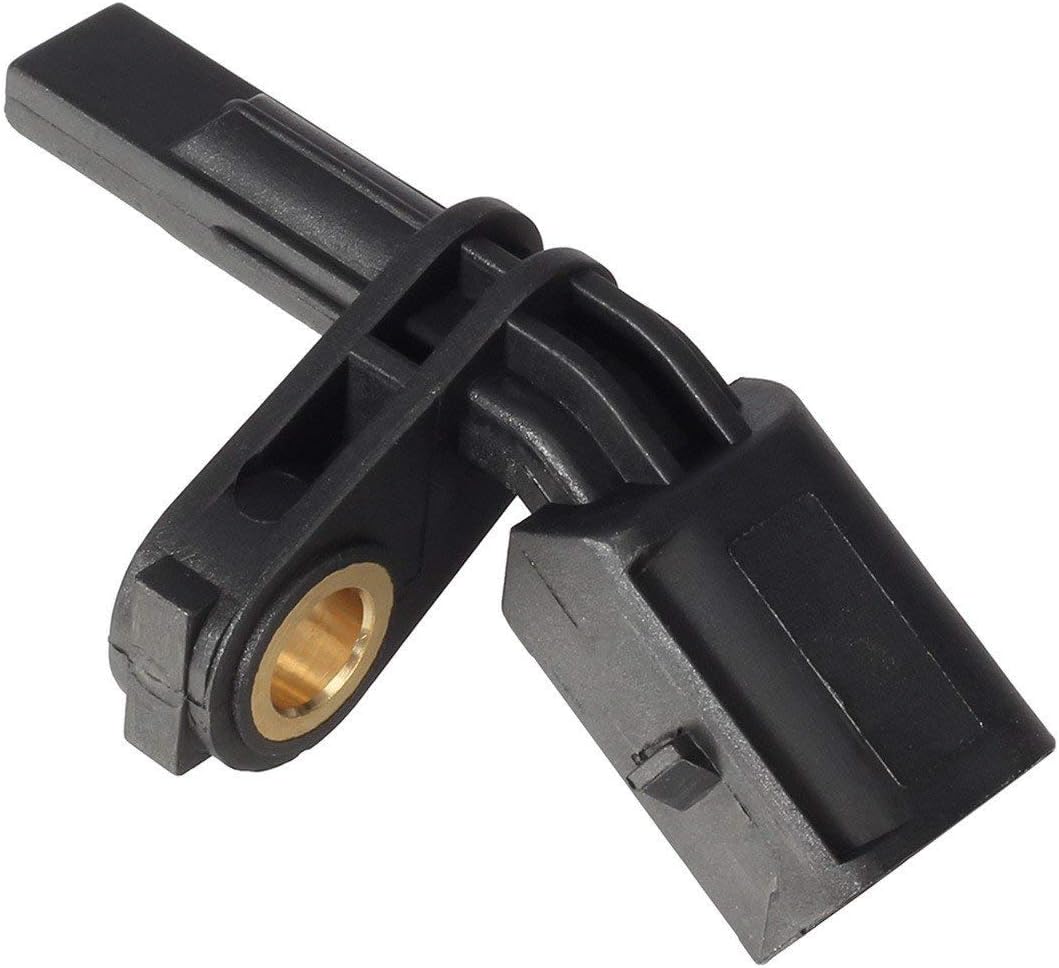 AUTEX 2pc ABS Wheel Speed Sensor Front Left & Right 7H0927804 695481 WHT003856 Compatible with A3 & TT/Carrera GT/Leon/Replacement for Beetle & CC & Golf & Jetta & Passat