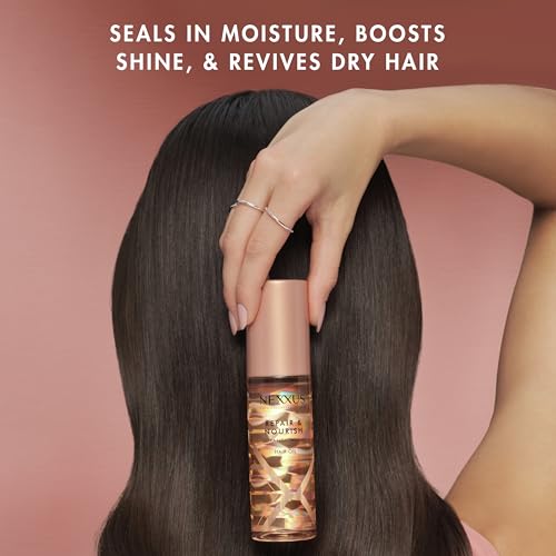Nexxus Ultra Lightweight Hair Oil Repair & Nourish For Intense Nourishment With Styleprotect Technology & Rose Of Jericho Oil 3.3 Oz thumb #3