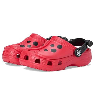 Crocs Kids Classic I AM Clogs (Toddler) Kids Shoes Varsity Red/ Black Ladybug