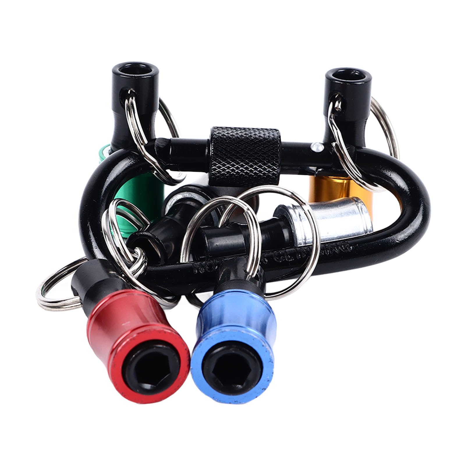 Keychain Keychain Drill Screw Adapter 1/4in Hex Shank Bit Holder Portable Fast Change Bar