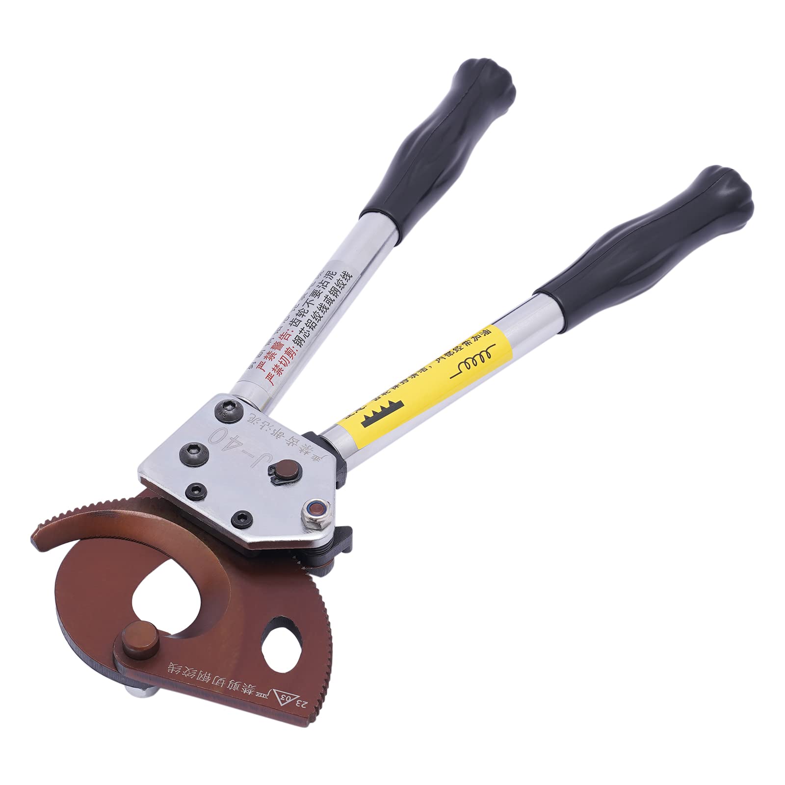 Tagliacavi Cesoie Cricchetto Cutter Cutter Cutter Cavo Tagliacavi Con Maniglia Pinza Cavo,Usato Per Il Taglio Di Cavi In Alluminio