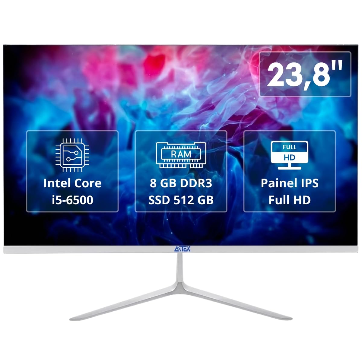 Computador All in One LED 23.8
