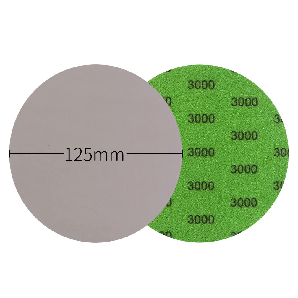 30 Pezzi Dischi Abrasivi 225 Mm 8 Fori Rotondi Di Carta Vetrata